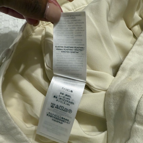 Ralph Lauren Vintage Cream Pants - Picture 13 of 13